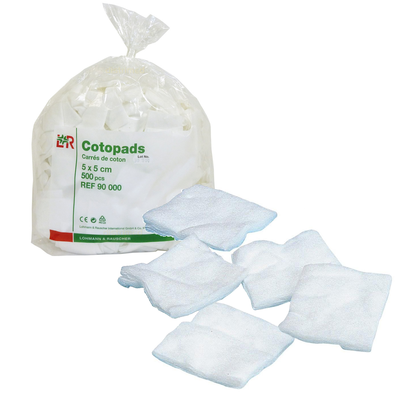 Coton hydrophile chirurgical 250 grammes