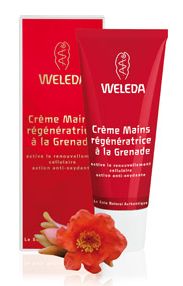 Crème mains régénératrice à la Grenade WELEDA / 50 ml
