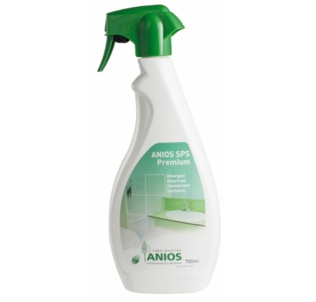 DESINFECTION. Anios SPS 60 spray de 750 ml. Nettoyage, détartrage, désinfection.