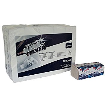 ESSUIE-MAINS CLEAN & CLEVER - 2 plis  - BLANC * CARTON DE 3800
