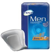 Protection masculine TENA FOR MEN LEVEL 3 : encore plus absorbante. Le sachet de 16