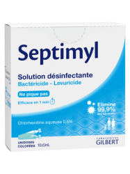 SEPTIMYL - CHLORHEXIDINE 0,5 % - DOSETTES  5 ML- boîte de 10